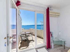 Studio flat with terrace and sea view Duće, Omiš AS-2758-b