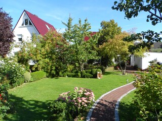 Ferienwohnung und Garten