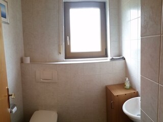 Odenwaldblick-Seperates WC