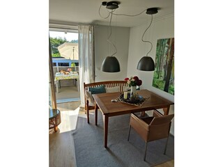 Mona Lisa-Essbereich und Balkon