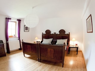 Lavendelstube, Schlafzimmer
