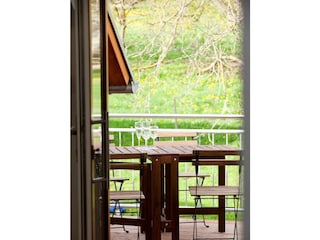 Schwalbennest-Blick nach draußen