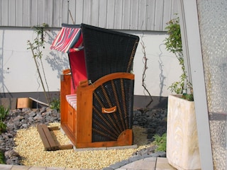 Haus Ellbogen-Strandkorb