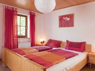 Villa Klatschmohn- Schlafzimmer