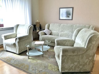 Gästehaus Braun, Ferienwohnung 1, Wohnzimmer