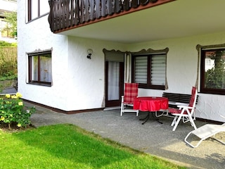 Gästehaus Braun, Terrasse