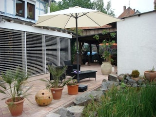 Kläschter Gästewohnung-Terrasse