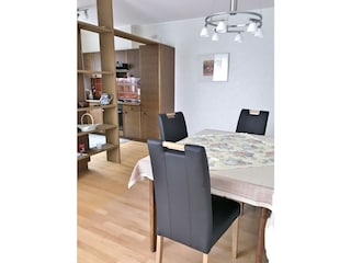 Gästehaus Braun, Ferienwohnung 2, Esszimmer