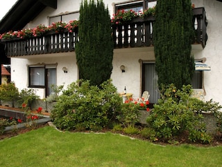 Gästehaus Braun, Seitenansicht