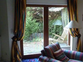 Rehgarten-Blick auf die Terrasse