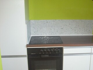 Ferienwohnung Kuhn-Küche mit Herd