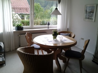 Ferienwohnung Christa Hahn, Essplatz