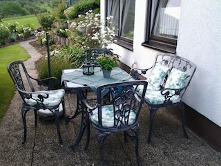 Ferienwohnung Christa Hahn- Terrasse