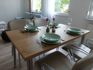 Fewo Kimbach 1-Ess- und Wohnbereich