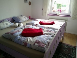 Ferienwohnung Antjes Odenwaldzauber, Schlafzimmer
