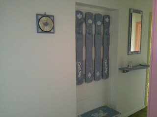 Ferienwohnung Antjes Odenwaldzauber, Garderobe