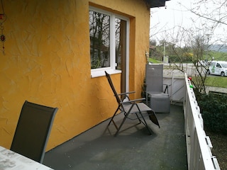 Ferienwohnung Antjes Odenwaldzauber, Balkon2