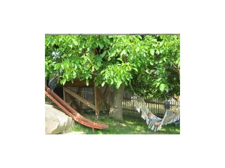 Bauernhof Heist, Kinderbereich im Garten