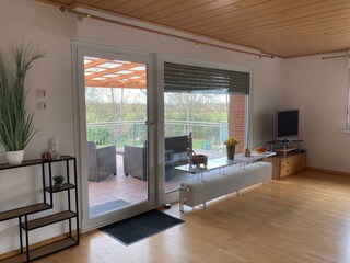 Ferienwohnung Gemütliches Eck- Wohnzimmer