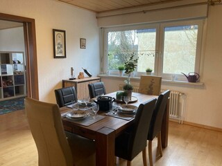 Ferienwohnung Gemütliches Eck, Esszimmer1