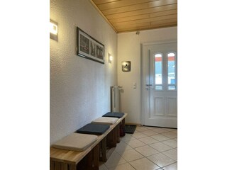 Ferienwohnung Gemütliches Eck, Garderobe