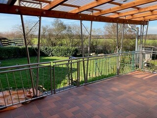 Ferienwohnung Gemütliches Eck, Terrasse