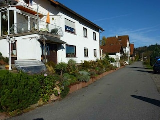 Ferienwohnung König, Straßenansicht