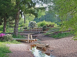 Haus Fernblick-Kurpark und Spielplatz