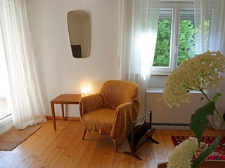 Fewo Trautes Heim-Leseeck und Zugang Balkon