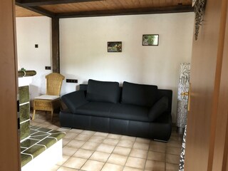 Fewo Johann - Schlafzimmer mit Kamin