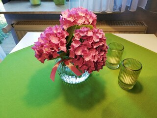 Annettes Ferienwohnung-Esstisch