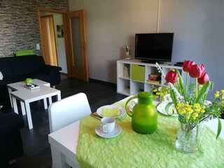 Annettes Ferienwohnung - Wohnzimmer