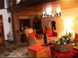 Glöcknerhaus-Kaminecke