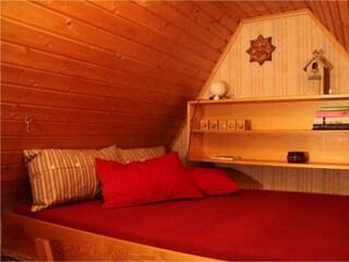 Glöcknerhaus-Leseecke und Schlafplatz