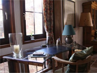 Glöcknerhaus Schreibtisch