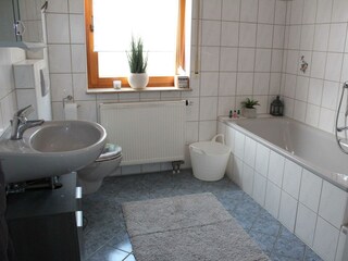 Stadtidyll-Badezimmer