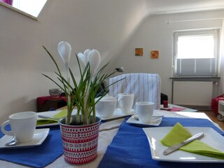 Ferienwohnung Baier, Essplatz