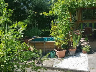 Ferienwohnung Wendel, Terrasse