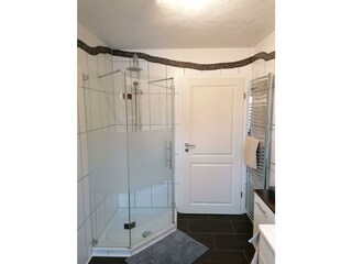Farrenkopf-Badezimmer Dusche