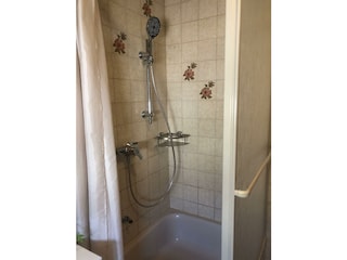 Ferienwohnung Blick ins Grüne, Bad Dusche