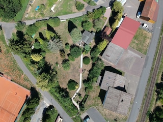 Haus im Grünen-Luftbild