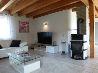 Ferienhaus Zur Mühle-Wohnbereich