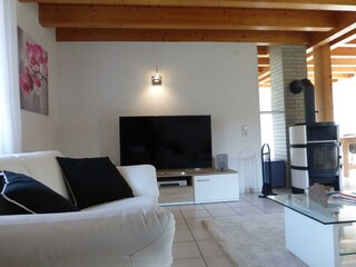 Ferienhaus Zur Mühle - Wohnbereich