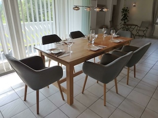 Ferienhaus Zur Mühle- Essbereich