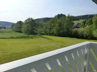 Ferienhaus Zur Mühle-Blick vom Balkon