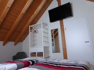 Ferienhaus Zur Mühle - 3. Schlafzimmer 2. Etage