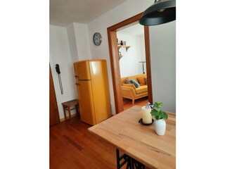 Fewo "Nadel" - Essbereich und Wohnzimmer