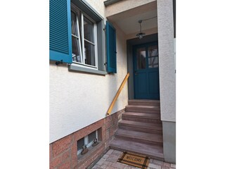 Heimschneiderei-Eingangsbereich