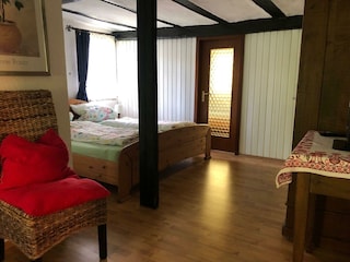 Fewo Hanst 2-Schlafbereich