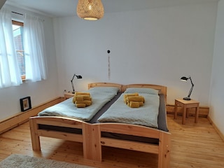 Fewo Faden-Betten zusammengestellt